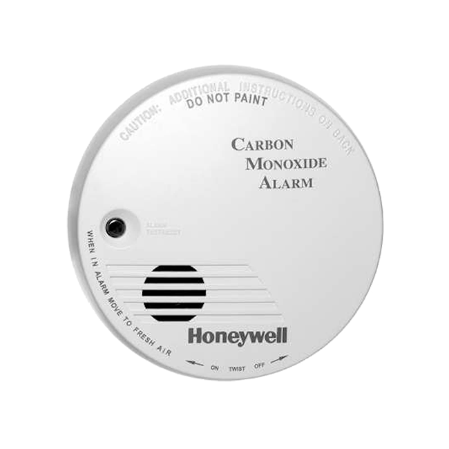 honeywell carbon monoxide detector