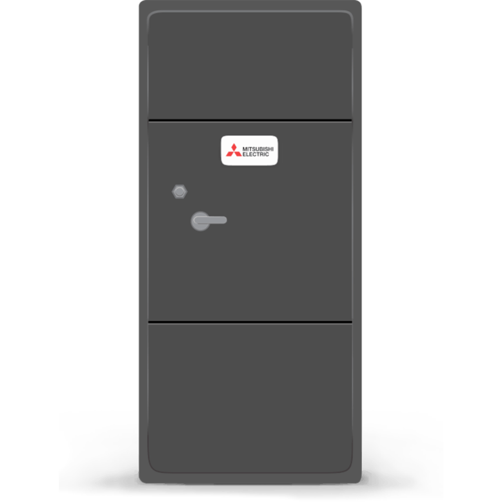 mitsubishi indoor ducted air handler