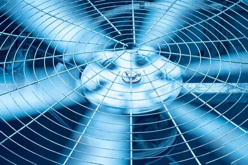 5 Common AC Problems. Running air conditioning unit.